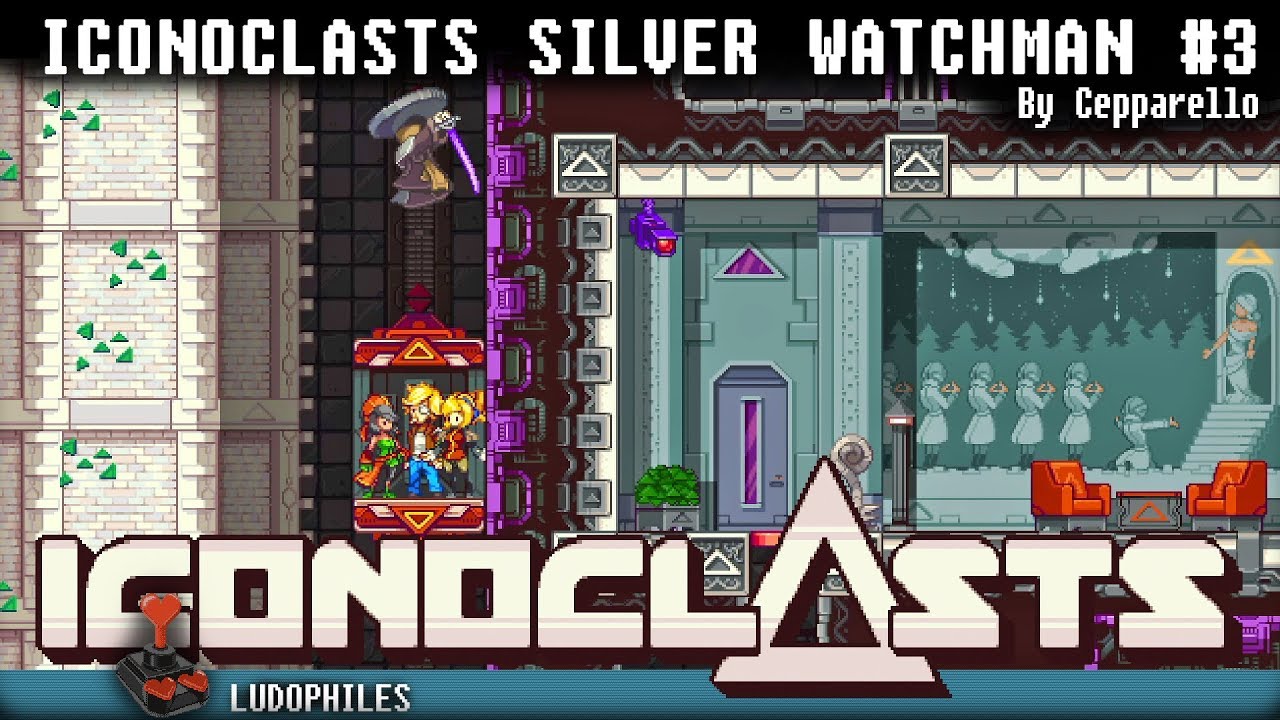 Iconoclasts Silver Watchman Boss Fight #3