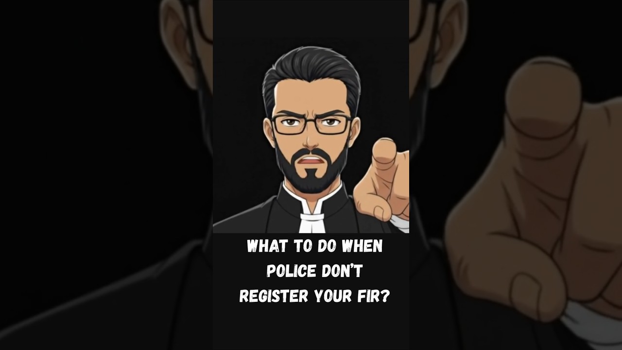 What to Do If Police Refuse to File Your FIR #india  #law #supremecourtofindia