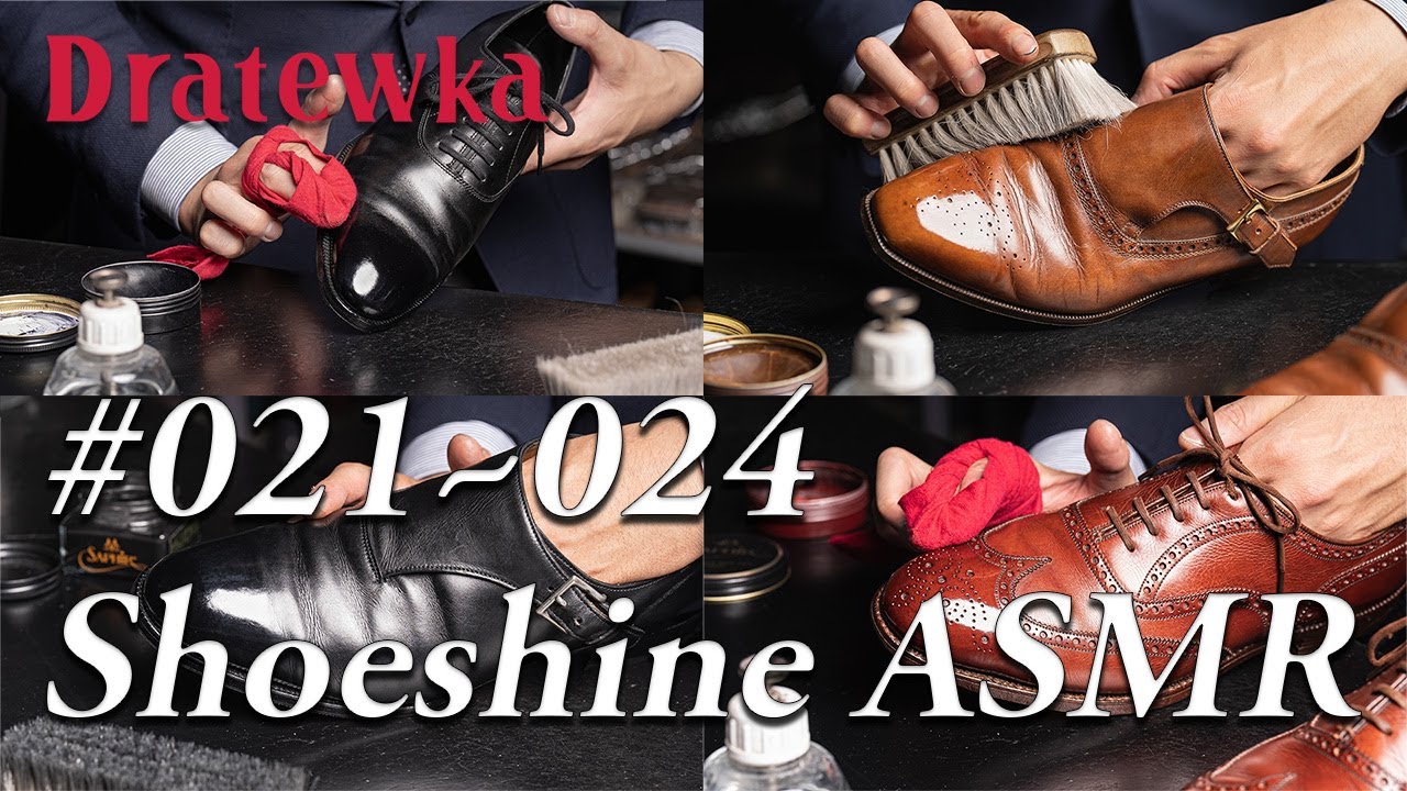 【ASMR】Long Shoeshine Series | 021 ~ 024