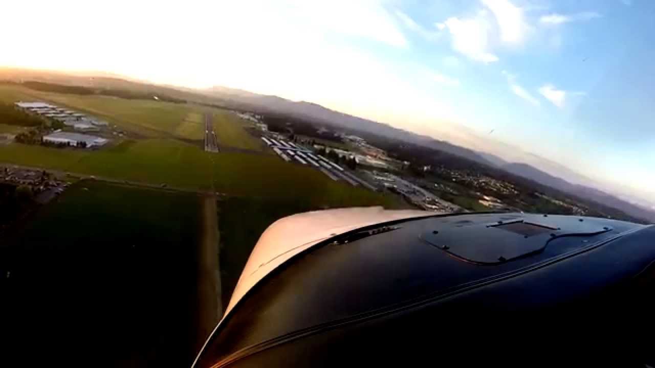 Cessna 182M Steep Approach and Landing at Arlington | KAWO