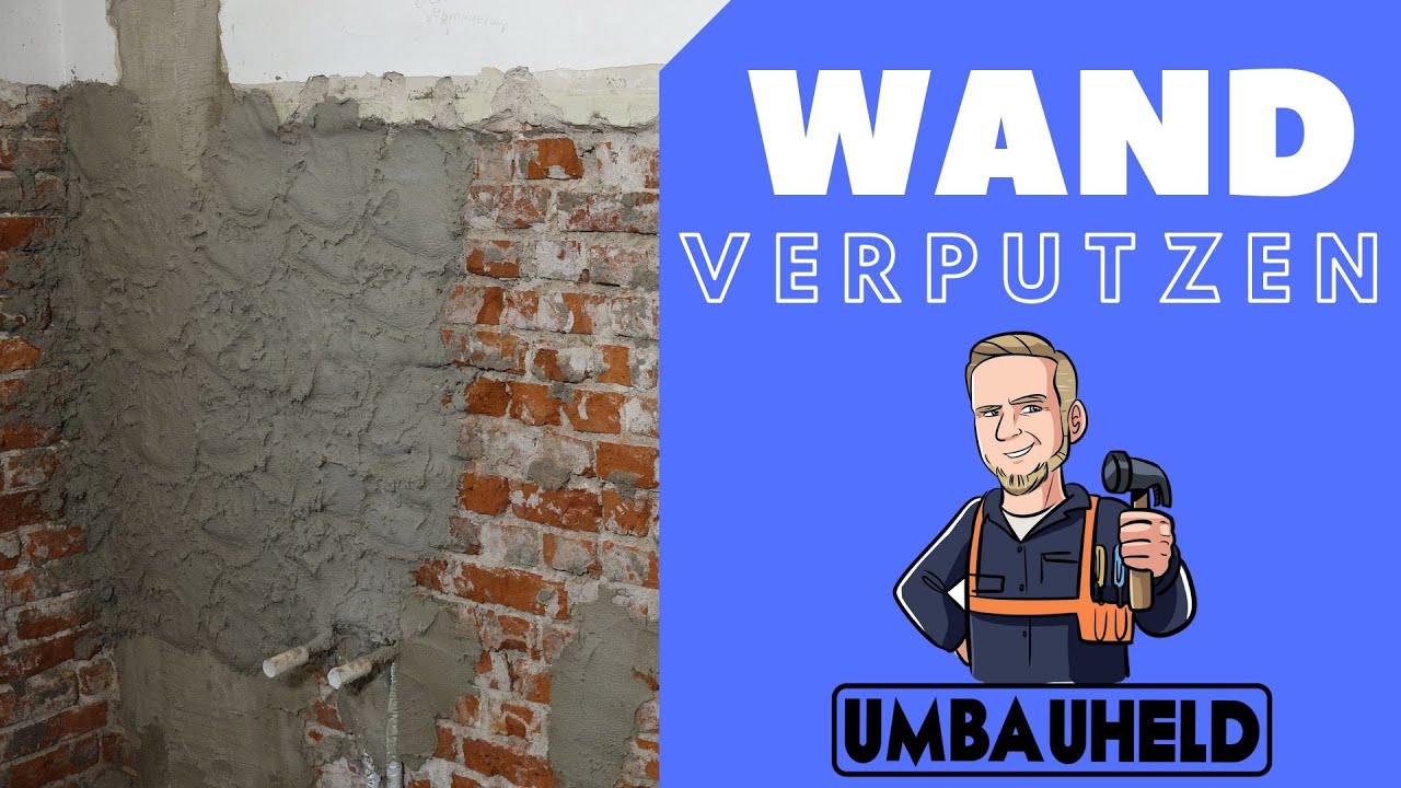 Wand verputzen in zwei Zügen Bausanierung Bremen Umbauheld