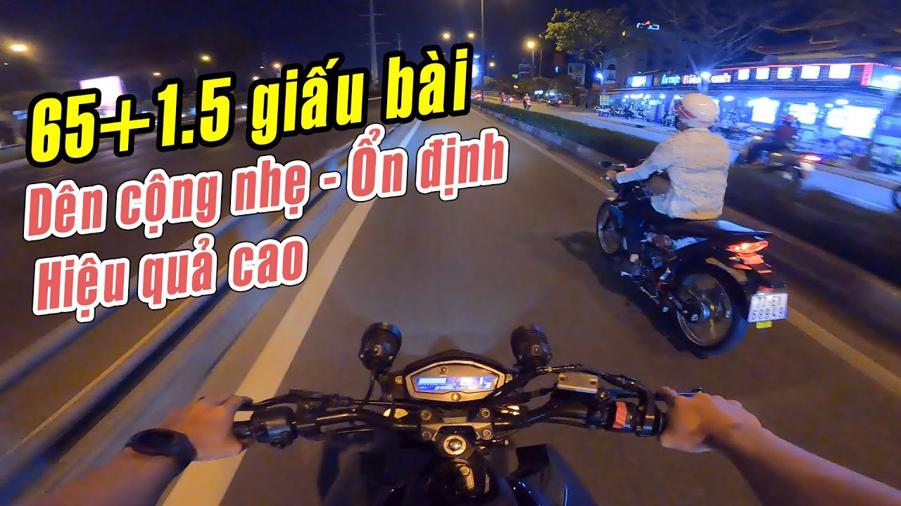 Test ride bạo lực TFX 65+1.5 / d&ecirc;n cộng nhẹ kh&ocirc;ng thớt
