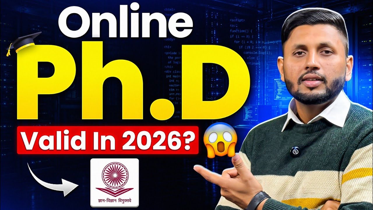 How to do an Online PhD? (Complete Details) | PhD Admission 2026 | Online DBA | Doctorate Degree
