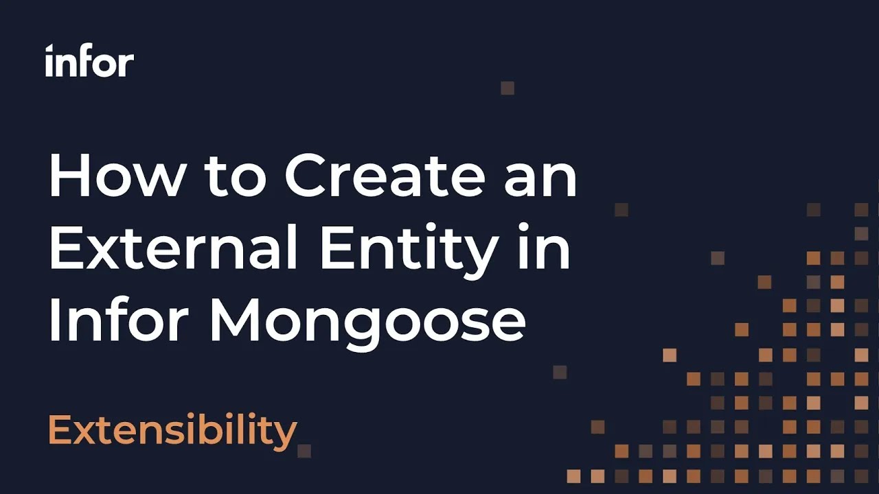 How to Create an External Entity in Mongoose