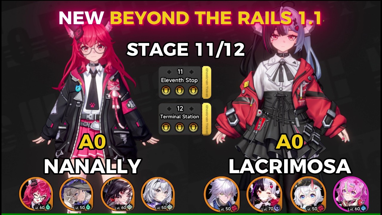 NEW Prime Circle Stage 11 & 12 | A0 Nanally & A0 Lacrimosa | Beyond The Rails NTE 1.1