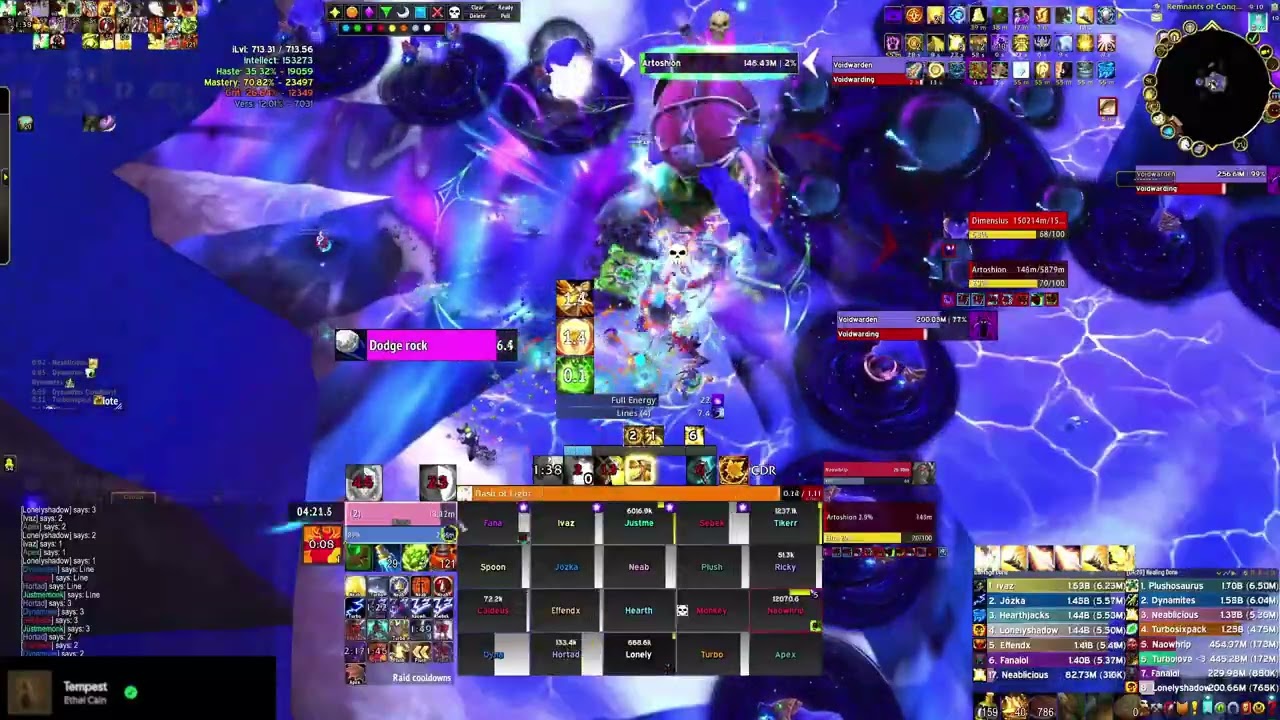 Project vs. Dimensius, the All-Devourer | Holy Paladin PoV - Manaforge Omega