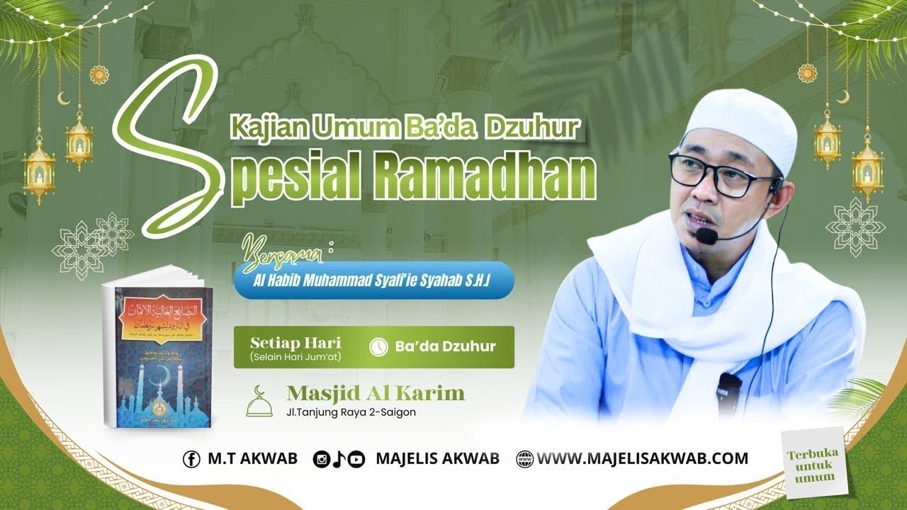 Kajian Fiqih  Special Ramadhan    24/02/2026