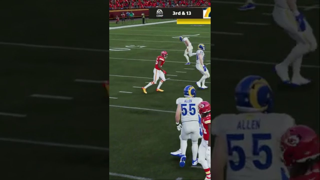 Madden Glitch 50 Yd penalty Come on Man 4th&62 #Madden22 #EA #FIXIT #shorts