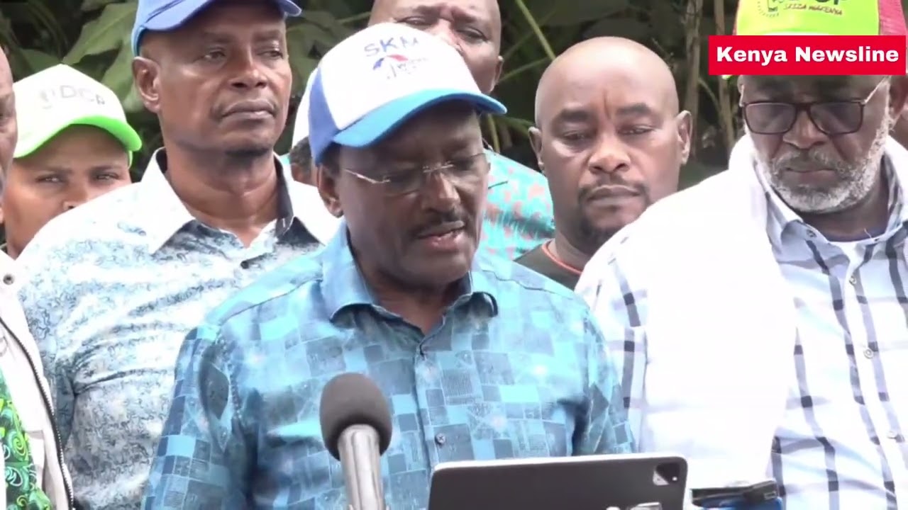 NAIROBI HAS BECOME MESSY! Kalonzo issues precaution as he addresses Nairobi Streets flooding