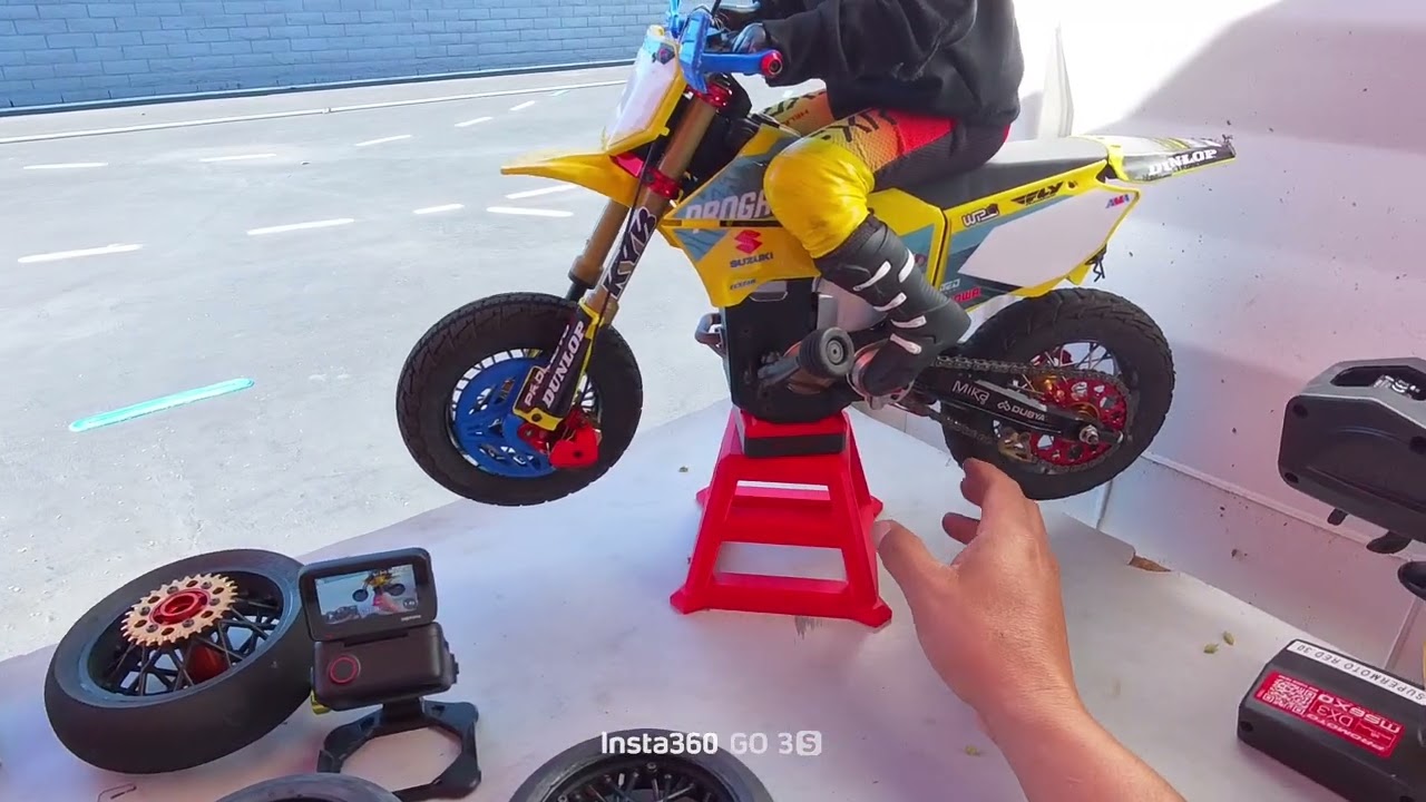 GRP TIRE LOSI PROMOTO 1:4 BIKE #losipromoto#rccar #prolineracing #grpracing