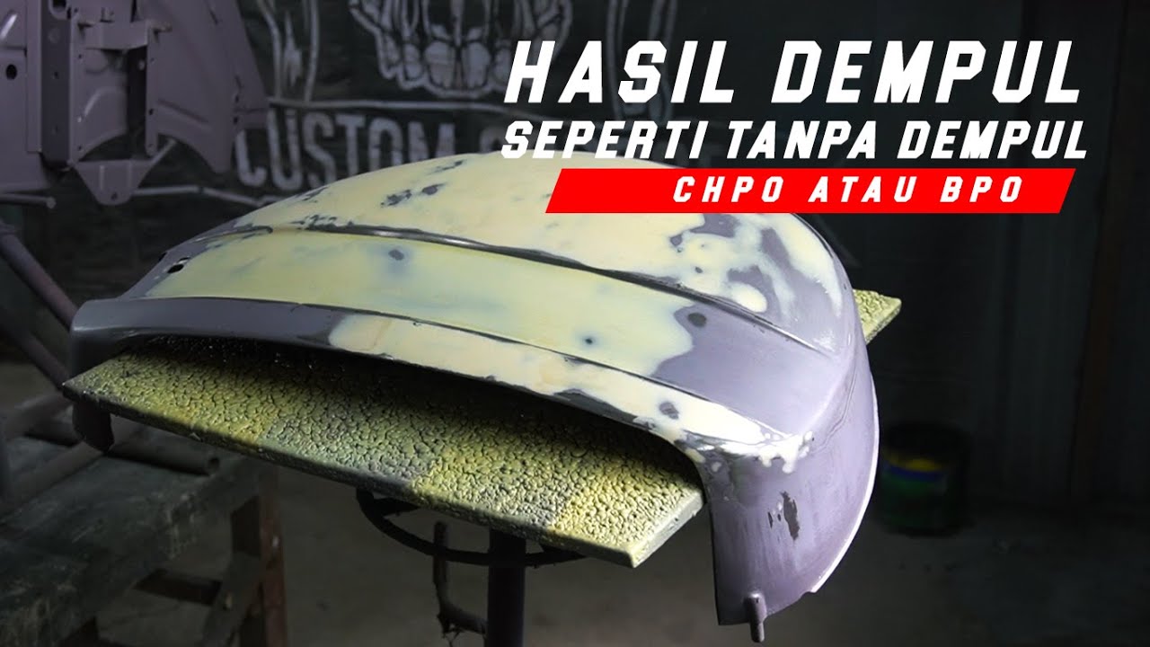 Tips dan Trik Restorasi Vespa mu dengan Dempul Anti Cracking