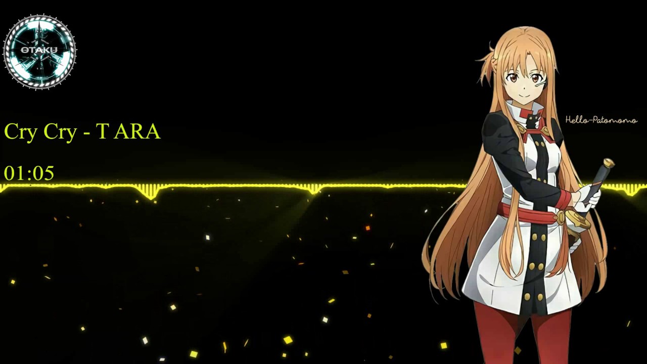 Cry Cry - T Ara ( nightcore )