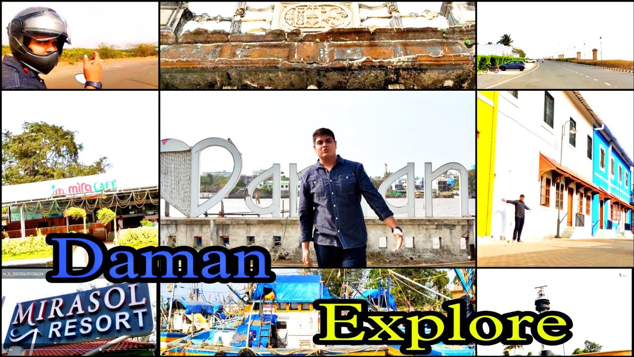Daman Explore |Daman Tourist Places | Tour Of Daman 