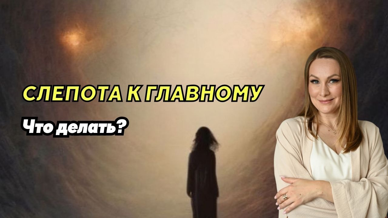 СЛЕПОТА К ГЛАВНОМУ | Что делать?