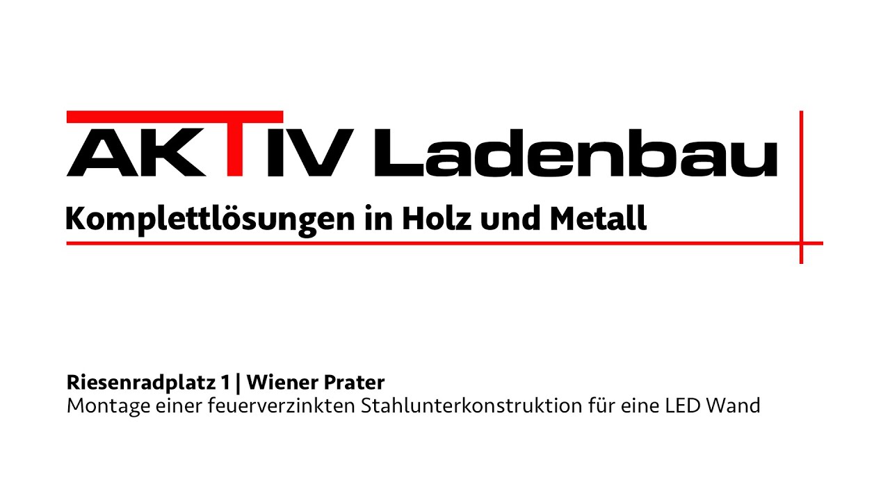 AKTIV Ladenbau im Wiener PRATER