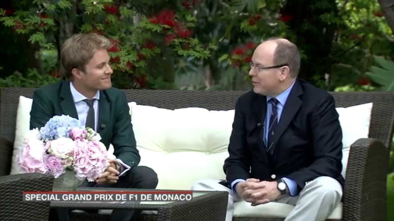 Nico Rosberg: French Interview with Prince Albert