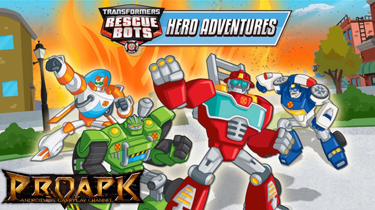 Transformers Rescue Bots: Hero Adventures Gameplay IOS / Android