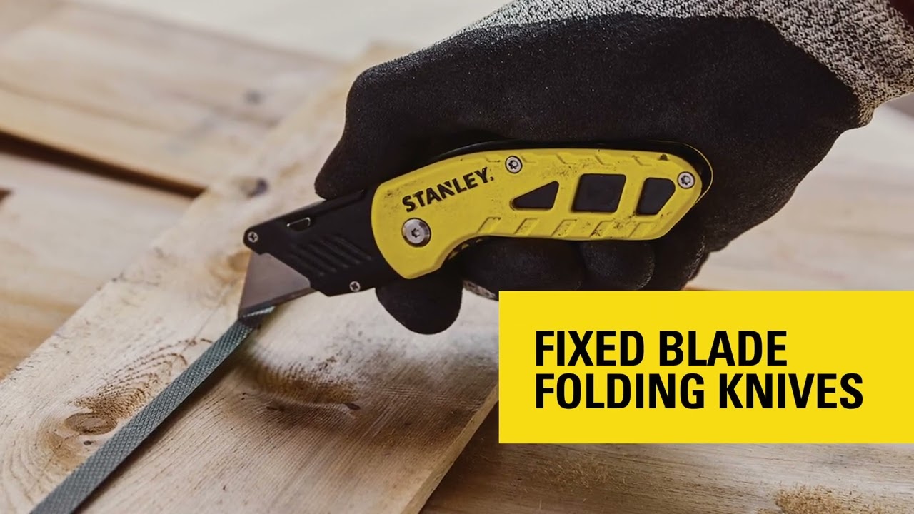 Fixed Blade Folding Utility Knife STHT10424-0