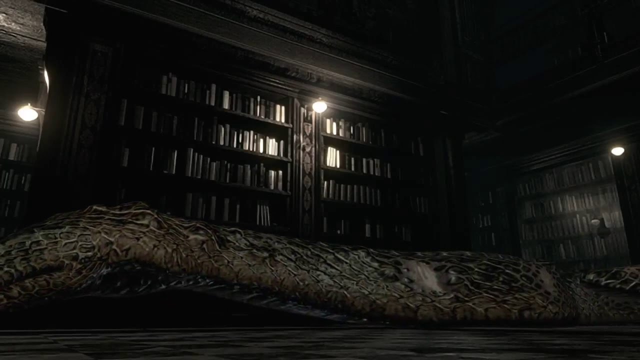 Yawn Library Boss | Resident Evil HD Remaster [SOILER ALERT]