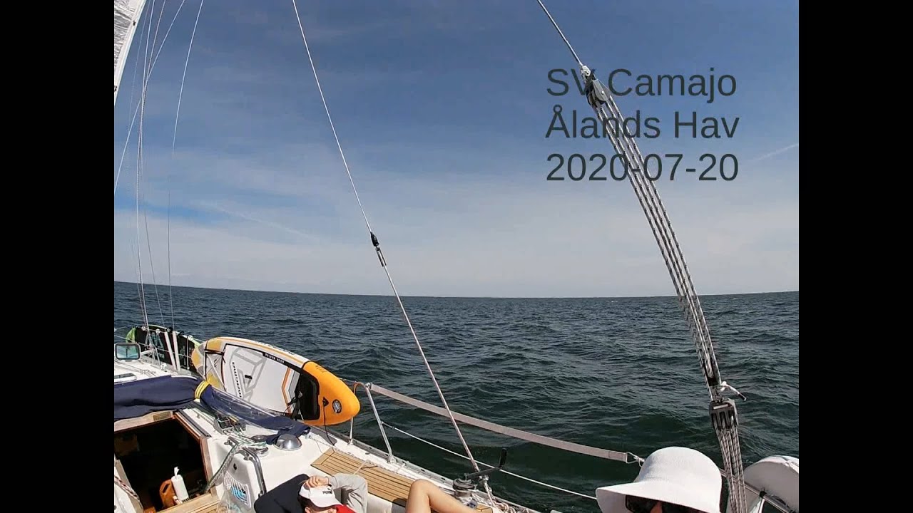 Family sailing Sea of &Aring;land 2020 in our Mamba 36 CAMAJO.