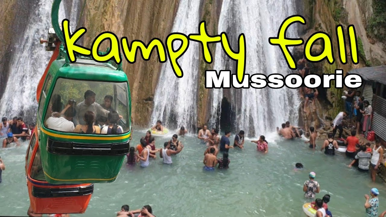 Kempty fall mussoorie a beautiful waterfall.