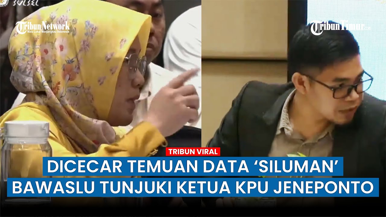 Bawaslu Sulsel Geram, Ungkap Data Pemilih Ganda dan 'Siluman', Ketua KPU Jeneponto Sibuk Cari Data