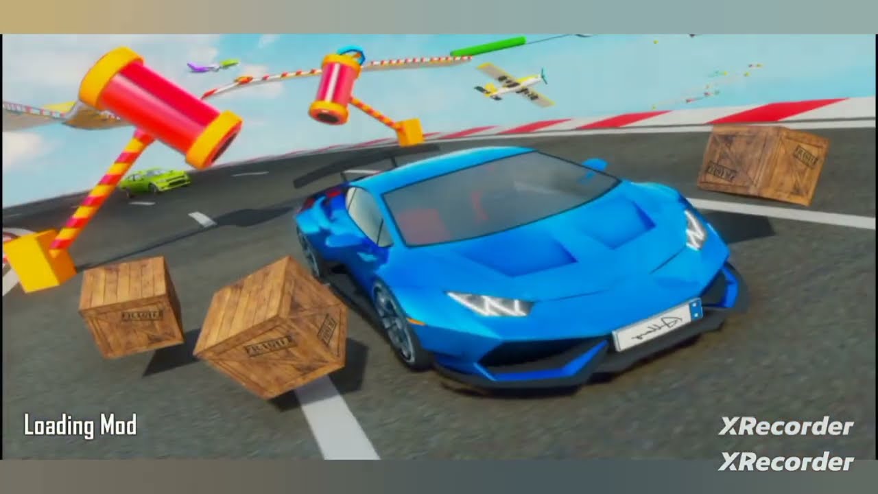 how to mega Ramp car game play සිංහල. 🚗 OFFLINE game 
