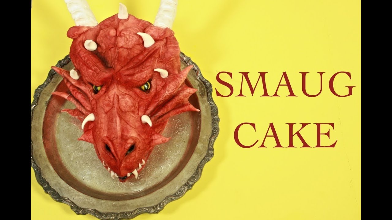 Smaug Cake (How-to) from Lord of the Rings