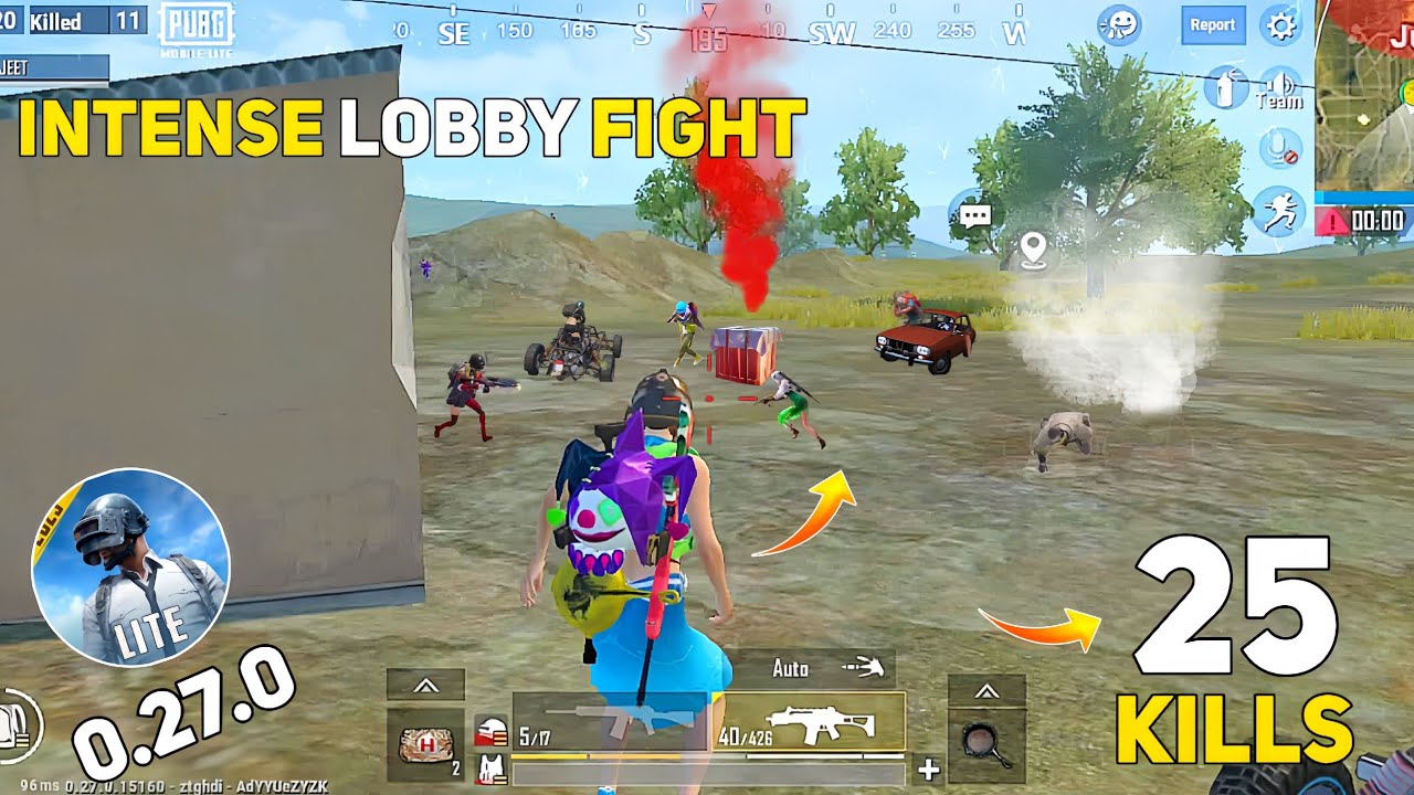 SOLO vs SQUAD INTENSE FIGHT GAMEPLAY 🔥!! PUBG LITE NEW UPDATE 0.27.0 GAMEPLAY | PUBG LITE BGMI LITE