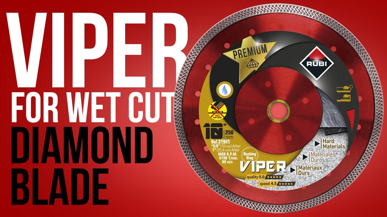 VIPER WET Diamond Blade RUBI