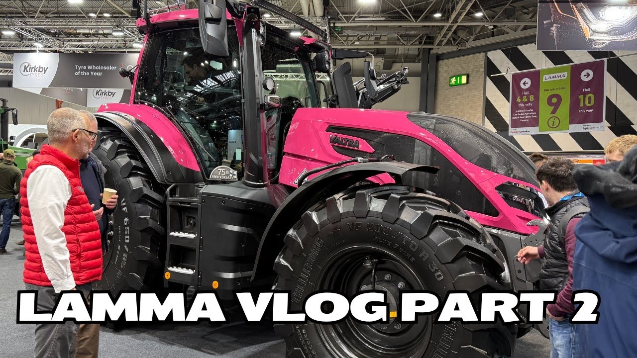 LAMMA PART 2 , VALTRA STAND DID NOT DISAPPOINT !!