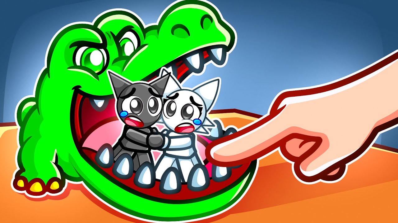 Gray e Wenda JOGAM Crocodilo Dentista no Roblox!