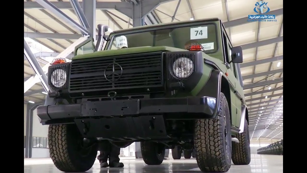 تسليم أولى المركبات رباعية الدفع بعلامة مرسيدس بنز من مصنع تيارت