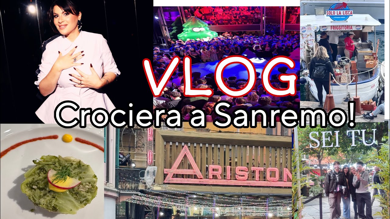 VLOG andiamo in crociera a SANREMO!
