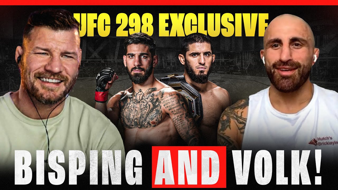 BISPING interviews ALEX VOLKANOVSKI on UFC 298, Ilia Topuria, Islam Makhachev & MORE!