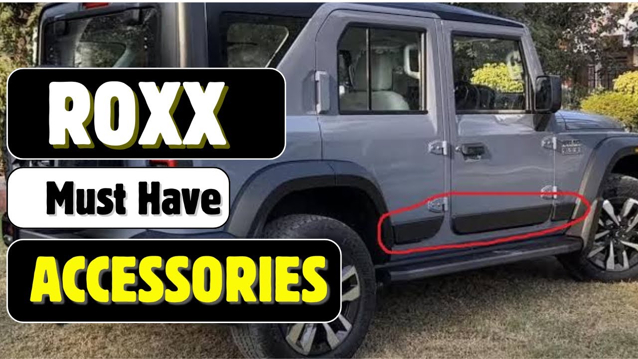 👉 Thar Roxx Accessories Install 🔥 Must-Have Mods | Thar Wala Vlog