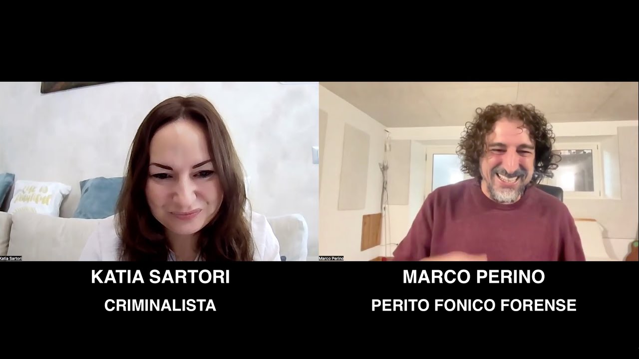 Marco Perino e Katia Sartori, Criminalista - Esperta in Scienze Forensi e Criminologia Investigativa