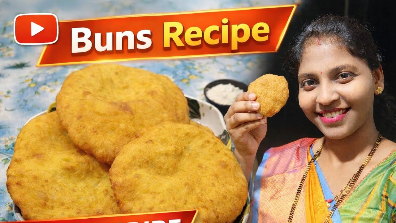 Sweet Banana Buns recepi ll Home made recepi l Goan tea Snacks..