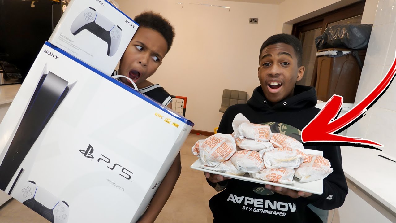 СЪЕШЬ 15 БУРГЕРОВ, И Я ДАРЮ ТЕБЕ PS5!