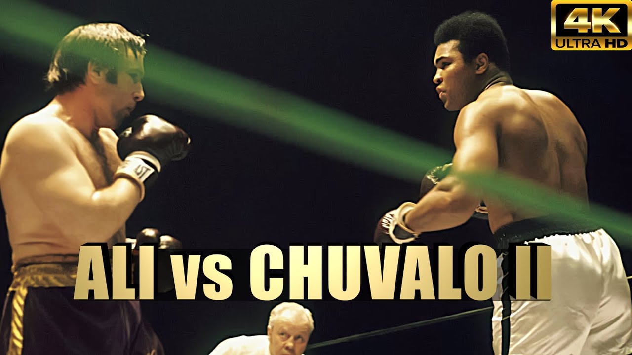 Muhammad Ali vs George Chuvalo II | HIGHLIGHTS Boxing Fight | 4K Ultra HD