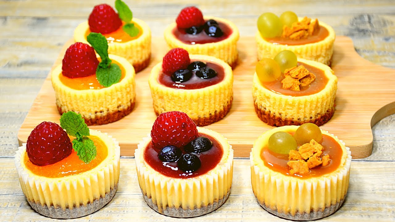 Mini Cheesecake Faciles