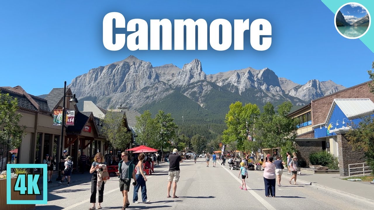 Walking Around Downtown Canmore 🇨🇦 (Summer 2025!)