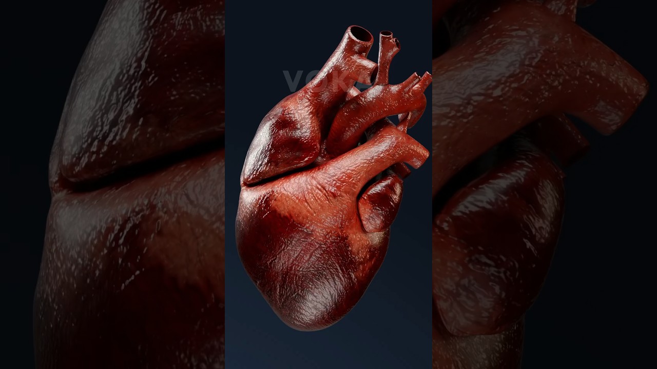 Tricuspid valve in motion: 3D animation with detailed 3D models of VOKA Anatomy Pro