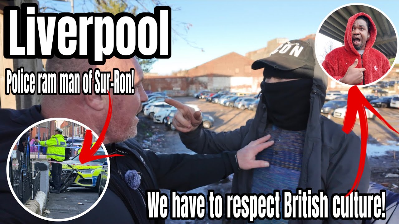 LIVERPOOL-Youth Rammed Off Sur-Ron! We Respect British Culture! The Scruffiest Streets In Our City!