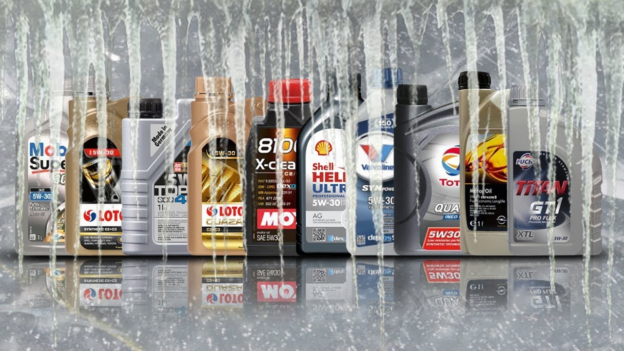 Oil 5W30 dexos2 Cold Test -30 &deg; C Motul, Total, Shell, Motul, Fuchs, Lotos