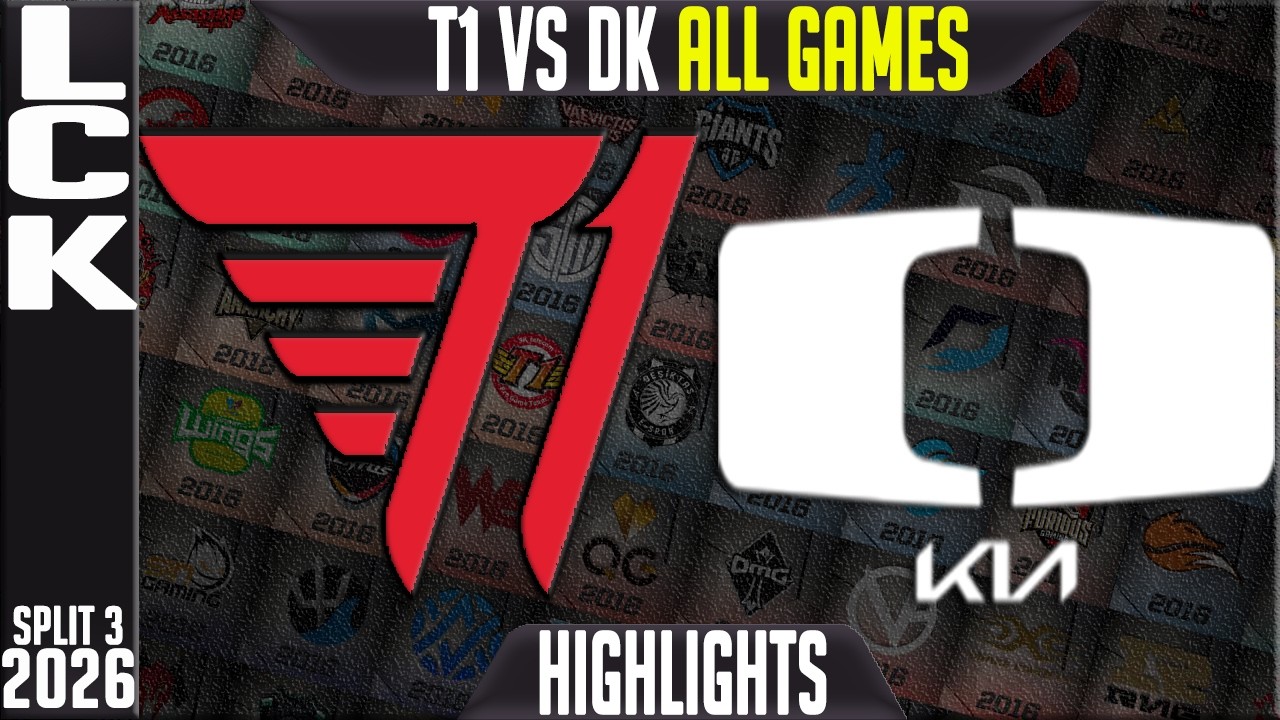 T1 vs DK Highlights ALL GAMES | LCK Summer Playoffs 2026 | T1 vs Damwon KIA