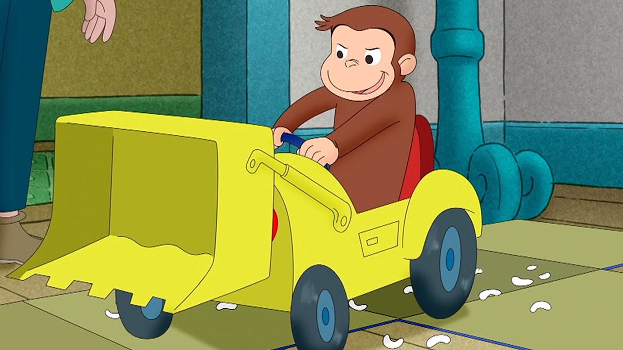 ジョージの新しいショベルカー 🐵 おさるのジョージ