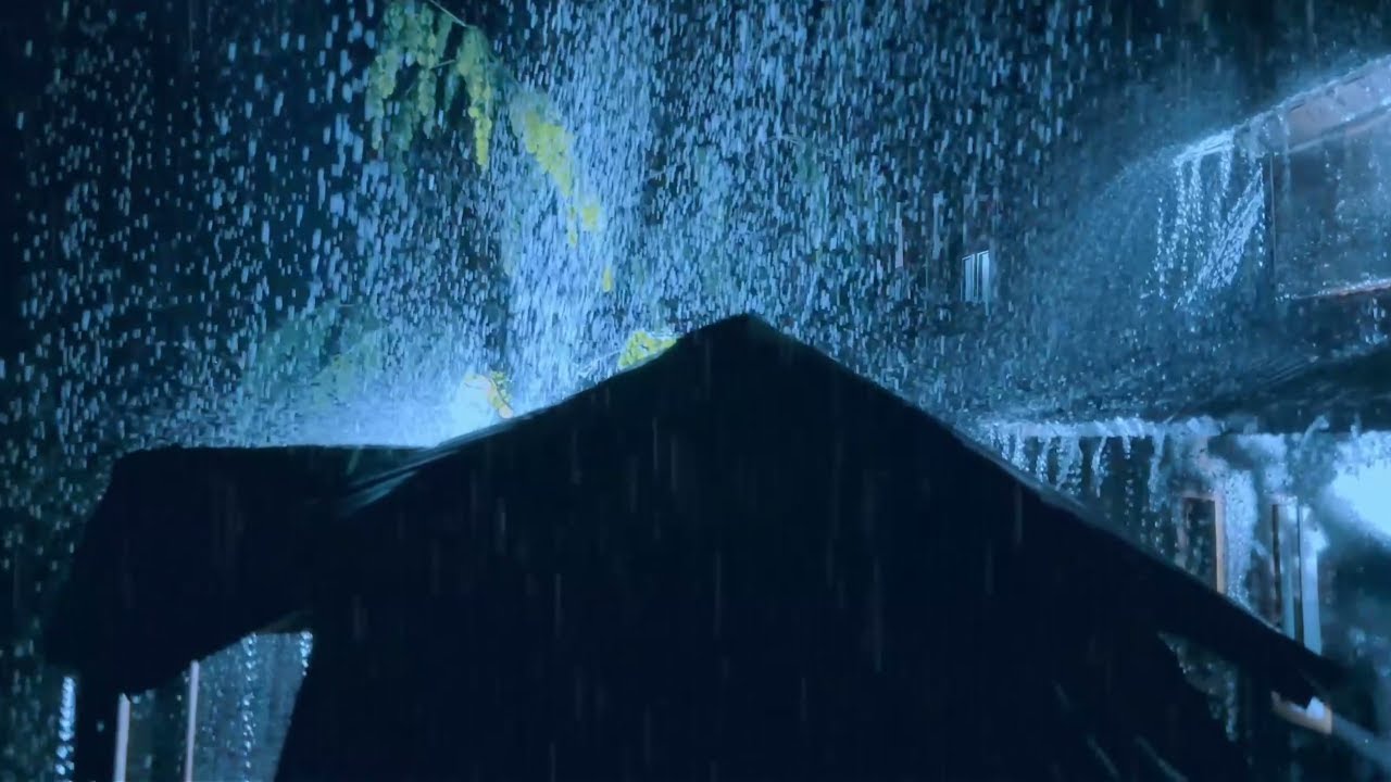 6 Hours of Calm Night Rain on a Tin Roof | Pure Sleep Sounds