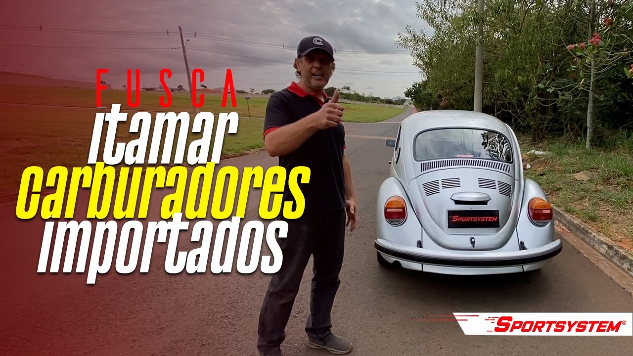 FUSCA ITAMAR PASSOU DE 1600 PARA 1800 E AGORA UTILIZA CARBURADORES IMPORTADOS 40