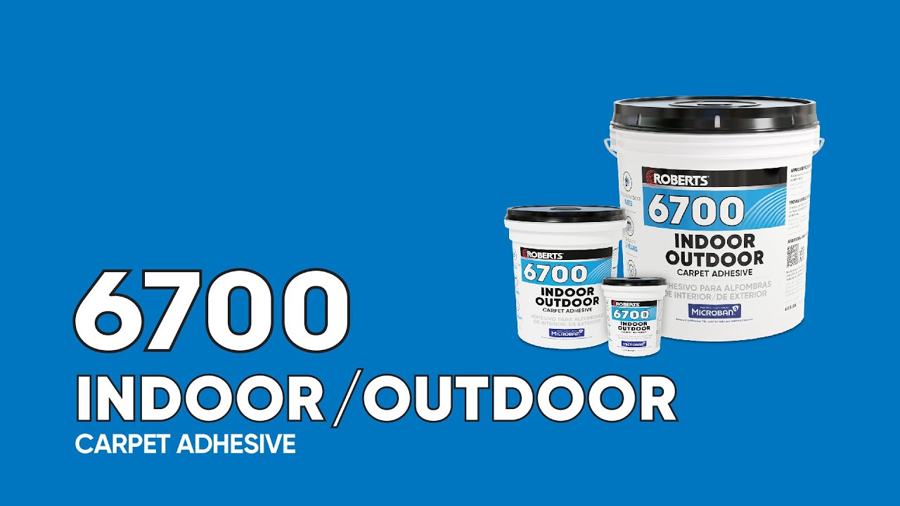 ROBERTS&reg; 6700 INDOOR / OUTDOOR Carpet Adhesive